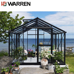 Modern curved glass roof sunroom buildable greenhouse sunroom