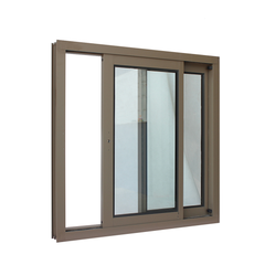 LVDUN Customized Modern Design Aluminum window channel Aluminum Glass Swing Window