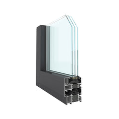 LVDUN customized simple design aluminum wood finish aluminum window with good quality