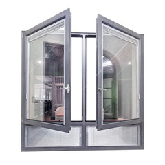 AS2047 aluminum double pane window aluminum bay window