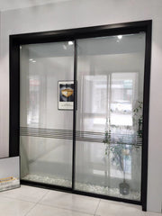 LVDUN 72x76 sliding glass door aluminium alloy lift & slide door