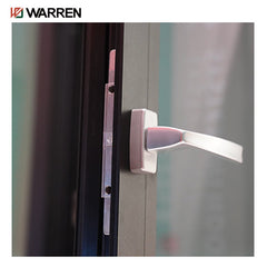 Warren California New Modern Design Narrow Aluminium Fixed and Tilt Turn Clear Glass Casement Window