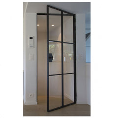 LVDUN House Front Door Design Wholesale Luxury Villa Use Armored Wooden Door Exterior Security Steel Door