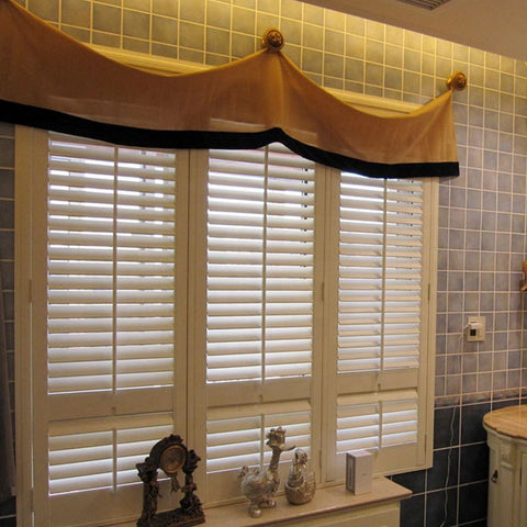 LVDUN wholesale plantation shutters louver blinds upvc window