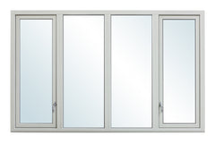LVDUN Guangdong Made in Foshan Aluminium Casement Window Opening Window for Commercial and Residencial