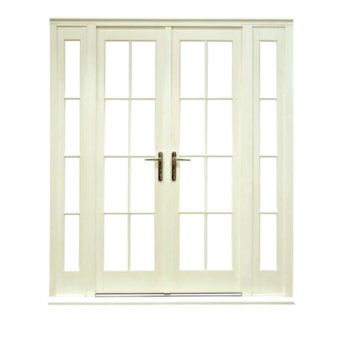 Top Window French Entrance Door Aluminium French Door Wholesale Half French Door