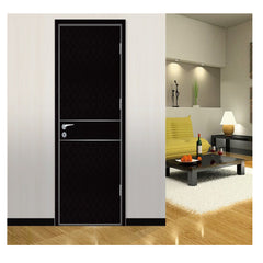 Top Window Luxurious Decorative PVC Plastic Aluminium Alloy Fiberglass MDF Interior Door For Sale Nigeria Egypt South Africa