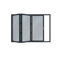 Top Window Water Barrier Sill China Aluminum Glass Folding Door Bi-folding Door
