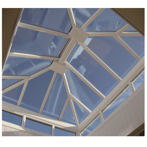 LVDUN Thermal break waterproof double glazing glass aluminum profile pyramid roof Australia for skylight