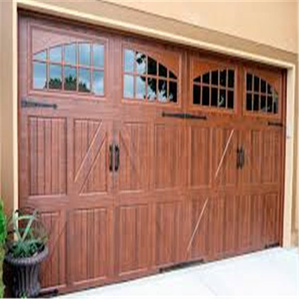 LVDUN Golden Security Wrought Iron Garage Doors