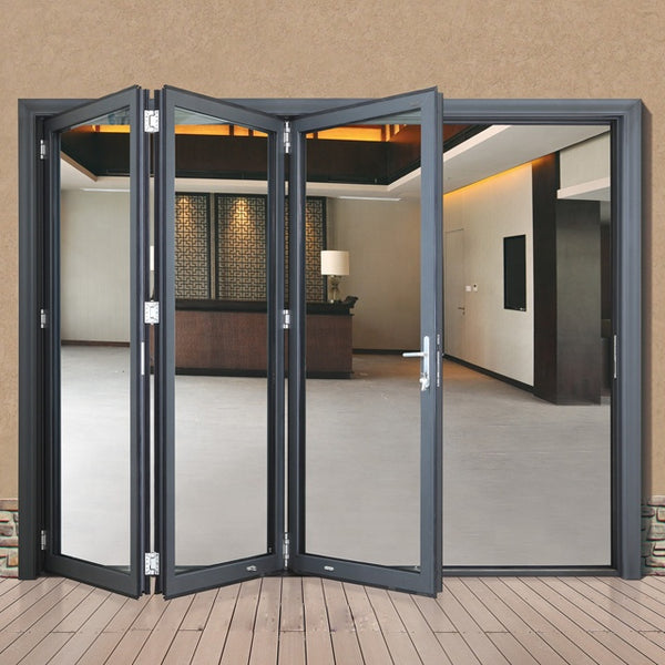 LVDUN safe glass bifold doors