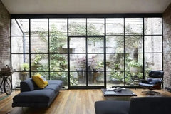 LVDUN simple iron Window grills design for house window/modern wrought iron security window grill design