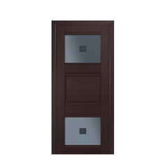 LVDUN Modern Design Interior Luxury House Hotel Security Interior Room Door Aluminum Flush door interior apartment door