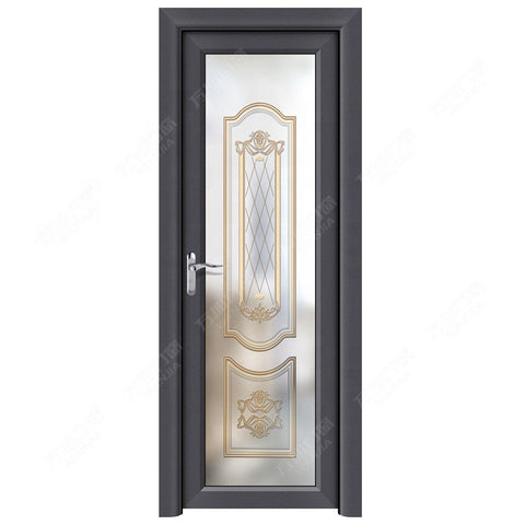 LVDUN aluminum alloy interior types of bathroom doors