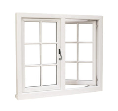 LVDUN White vinyl Casement Window Low E Glass Custom Design