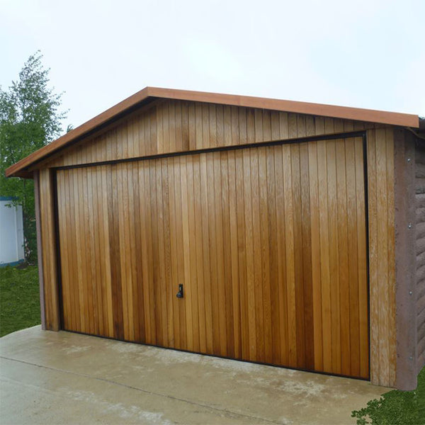 LVDUN Newest German design Garage Trackless automatic Sectional garage Door with modern design