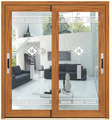 LVDUN Aluminum used sliding glass doors sale,Soundproof double glass aluminium sliding door