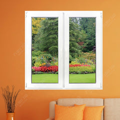 LVDUN cheap upvc/ pvc/ plastic glass casement/ swing window price philippines