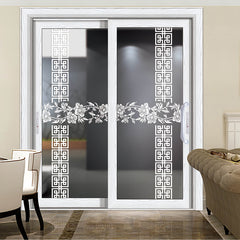 LVDUN double glass sided sliding door philippines price and design