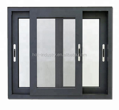 LVDUN High Quality Custom Aluminum Horizontal Sliding Window With Double Tempered Glass