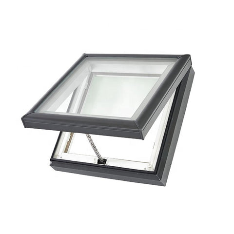 LVDUN China Manufacturer Customized Aluminum Glass Roof Fixed/Swing Window Roof Window With Low-e Glass Skylight