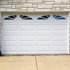 LVDUN new design garage doors for sale whole sale steel door modern house and villa used door