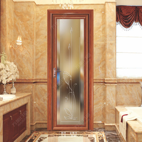 LVDUN aluminum casement bathroom door