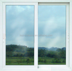 LVDUN Modern Design PVC Small Sliding Window Double Glazed Glass Soundproof White Vinyl Window Customized Sizes