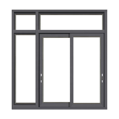 Warren factory outlet pastoral style office interior double glazed sliding windows aluminum screen thermal break sliding window