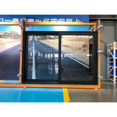 Aluminium heavy duty  lift sliding doors patio door with insulating tempered glass double glazing 2 panel XO brown