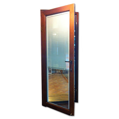 LVDUN New Design Thermal Break Aluminum Casement Window Double Tempered Glass
