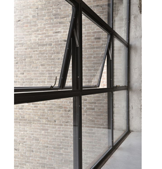 LVDUN steel profile thermal break W20 lowes steel doors horizontal thermal break sliding steel windows