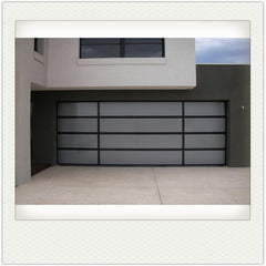 Prettywood Modern Villa Aluminum Alloy Electric Remote Automatic Garage Door