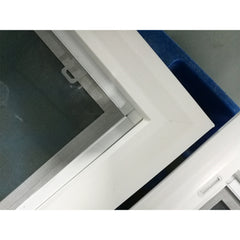 America Style Customized Vinyl Hurricane Resistance Glass Grill UPVC Sliding Windows For Villa