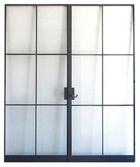 LVDUN latest steel window grill design galvanized steel tube window frame steel security doors and windows