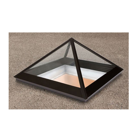 LVDUN Motorized Electric Open Skylight Sliding Roof  Laminated Glass Solar Tube Triangle Pyramid Skylight Roof