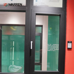 Warren Window Manufacturer Fashion Narrow Frame Passive Window Heat Insulation Aluminum Frosted Glass Window for bathroom