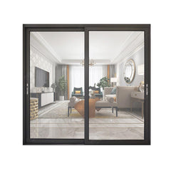 LVDUN Waterproof aluminum sliding glass bedroom doors