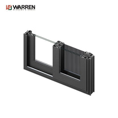 double glazed window windproof aluminium sliding glass windows