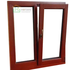 LVDUN Swing opening pvc profile windows and casement window upvc material window