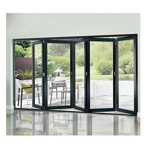 Top Window Australia Hot Model With As2047 Standard Exterior Glass Aluminum Folding Door for Promotion