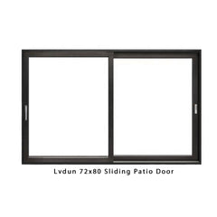 LVDUN 72 x 80 6ft Sliding Glass Patio Door for sale