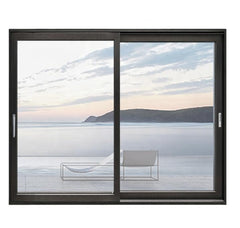 LVDUN Modern strong thermal broken aluminium narrow frame large glass lift and slide sliding doors
