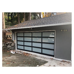 LVDUN garage roller shutter doors cheaper price villa aluminum windows and doors