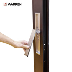 Warren 96 x 96 Exterior Sliding Glass Door Fully Tempered Glass Cost