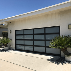 LVDUN good quality industrial automatic overhead galvanized steel rolling shutter garage door