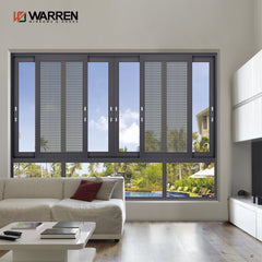 Warren fashion 30x67 sliding window with aluminum frame and clear tempered for sale