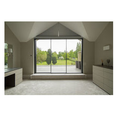 LVDUN NFRC AS2047 Standard Powder Coated Economical Double Glazed Aluminium Sliding aluminum hurrica Window for Sale