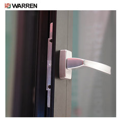 Warren 46x58 Window With White Color Hurricane Impact Aluminum Double Pane Glass