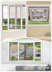 LVDUN Cheap Balcony Plastic Secondary Glazing Door And Window